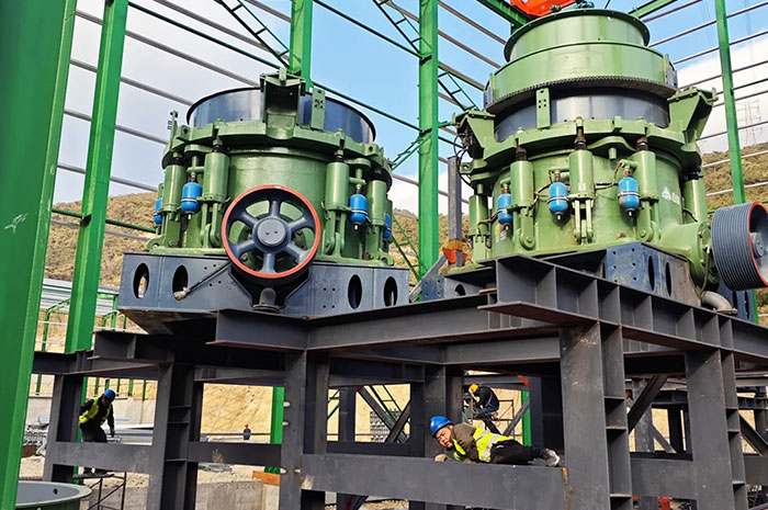 1500噸/小時！上海山美股份大型裝備賦能福建凝灰?guī)r骨料項目