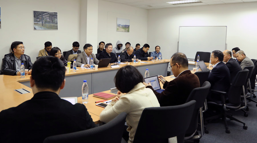 中日《基于海綿城市建設(shè)的多路徑資源再生混凝土技術(shù)與應(yīng)用》項(xiàng)目推進(jìn)會(huì)議在山美股份隆重召開(kāi)